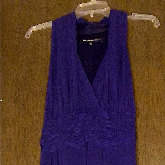 Jones Wear Sleeveless Purple Dress - Picture 7 of 10